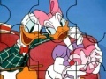 Jogo Puzzles. Donald and Daisy