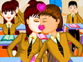 Jogo School Student Kissing