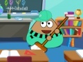 Jogo Pou classroom clean