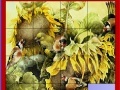 Jogo Birds and Sunflowers Slide Puzzle