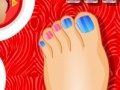 Jogo Floral Toe Nail Designs