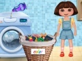 Jogo Dora Washing Clothes