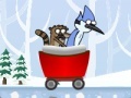 Jogo Regular Show Snow Race