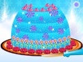 Jogo Frozen. Princess gown cake decor