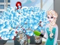 Jogo Elsa. Ambulance washing