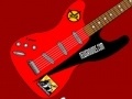 Jogo Red and Black Guitar