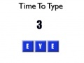 Jogo Time To Type