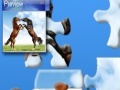 Jogo Puzzle with two horses