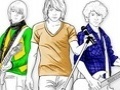 Jogo Jonas Brothers Coloring