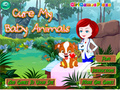 Jogo Cure My Baby Animals