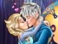 Jogo Elsa Frozen kissing Jack Frost