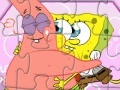 Jogo Рatrick and spongebob jigsaw