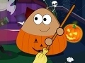 Jogo Pou Halloween Cleanup
