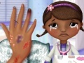 Jogo Doc Mcstuffins. Hand doctor