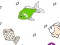 Jogo Big ocean and fishes coloring