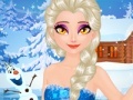 Jogo Elsa. Sparkling eyelashes
