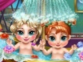 Jogo Frozen. Baby bath