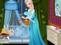 Jogo Elsa care baby