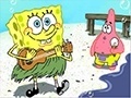 Jogo SpongeBob at Beach Jigsaw