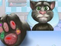 Jogo Talking Tom. Foot doctor