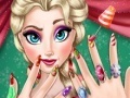 Jogo Elsa Christmas Manicure