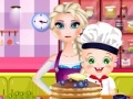 Jogo Elsa and Rosy. Pancakes day
