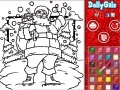 Jogo Santa Claus Online Coloring