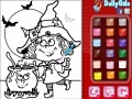Jogo Witch Halloween Coloring