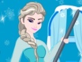 Jogo Frozen Elsa. Room cleaning time