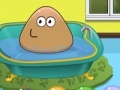 Jogo Pou bathing