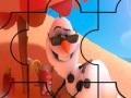 Jogo Olaf toma el sol Puzzle