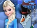 Jogo Elsa & Anna Building Olaf