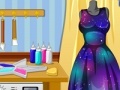 Jogo Elsa DIY galaxy dress