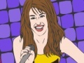 Jogo Miley Cyrus Online Coloring