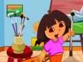 Jogo Dora Drawling Cleaning Room
