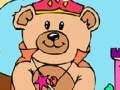 Jogo Princess Teddy Bear Online Coloring