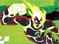 Jogo Ben 10: Puzzles Man fire