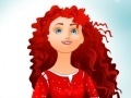 Jogo Princess Merida: Merida Christmas Dress Up