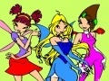 Jogo Winx Club: Online Coloring