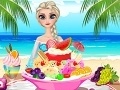 Jogo Pregnant Elsa Ice Cream Decor