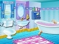 Jogo Super Barbie Bathroom Clean Up