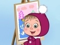 Jogo Masha and the Bear: Who painted?