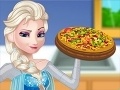 Jogo Pregnant Elsa Cooking Pizza