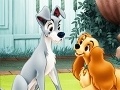 Jogo Lady and the Tramp: Coloring online