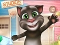 Jogo Talking cat Tom: Match jewels