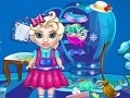 Jogo Baby Elsa Wardrobe Cleaning