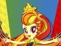 Jogo Equestria Girls: Rainbow Rocks - Sunset Shimmer Rainbooms Style