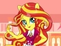 Jogo Equestria Girls: Sunset Shimmer School Spirit Style