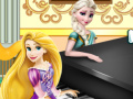 Jogo Elsa & Rapunzel Piano Contest