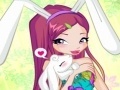 Jogo Winx Bunny Style: Round Puzzle